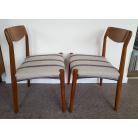 Pair of Danish Teak Dining Chairs